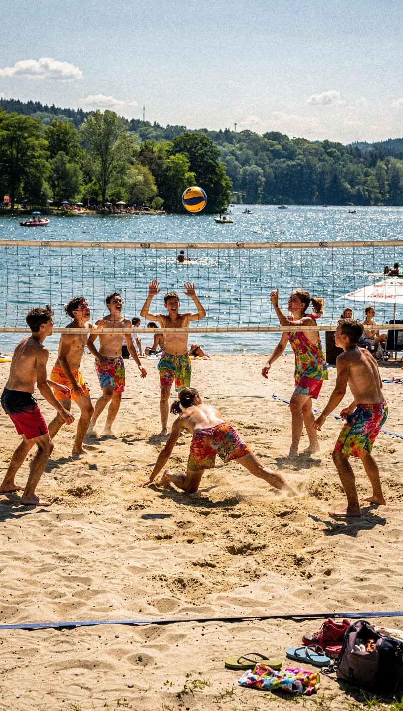 National park landscape showcasing diverse flora and fauna.